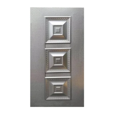 Rivestimento porta in acciaio goffrato laminato a freddo con piastra goffrata per case, antifurto, decorativo per cancelli, modelli metallici, altre porte